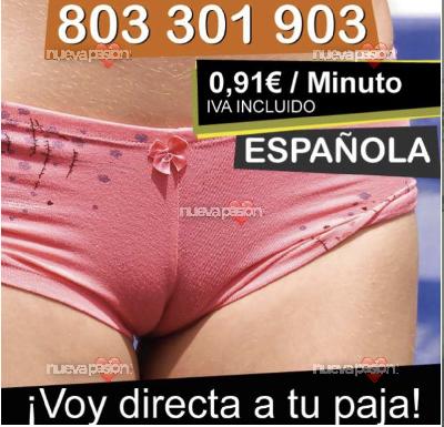 8 minutos x 5€! Tu mejor paja! Española