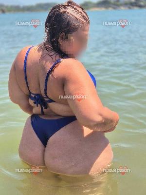 GORDI BUENA MORENA DE BUENAS CURVAS NUEVA EN LA ZONA