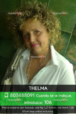 Thelma, Diosa Milf llamada erótica alto voltaje (Española)