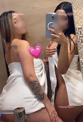 CELESTE Y SARA DOS SEXYS COLOMBIANAS