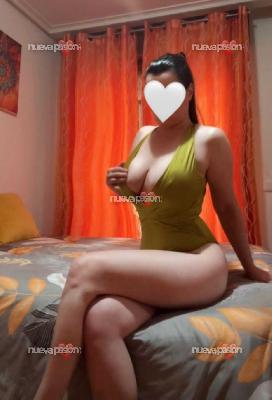 Hermosa morena en Logroño