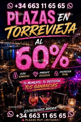 🌙💋 PLAZA VIP EN TORREVIEJA PARA CHICAS TOP 💋🌙